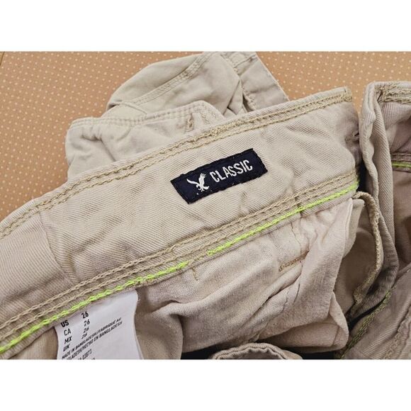 American Eagle Cargo Shorts Men's Size 26 Cargo - Picture 6 of 7